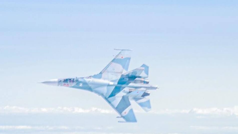 Aviones militares rusos interceptados por la OTAN. Foto: Reuters.