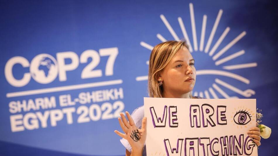 COP27, Greenpeace, EFE