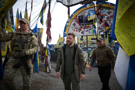 Volodimir Zelenski, presidente de Ucrania. Foto: Reuters/Prensa Presidencial de Ucrania