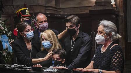 Velatorio de Carlos Menem, Zulema Yoma, Zulemita Menem, NA