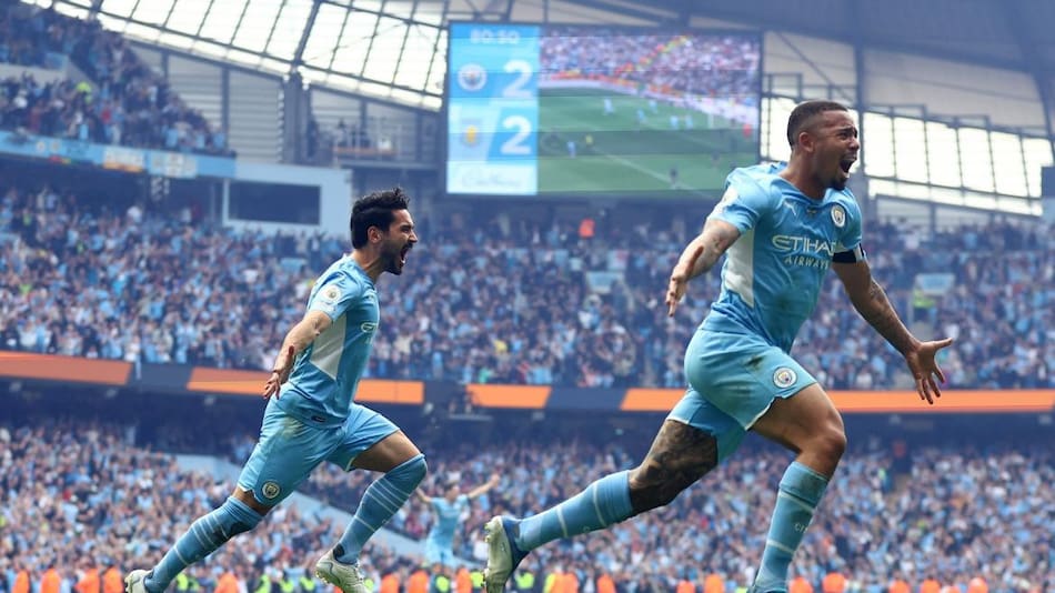 Festejo del Manchester City, Premier League, fútbol inglés, Reuters