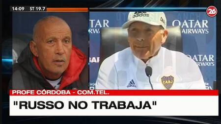 Profe Daniel Cóprdoba, Miguel Ángel Russo, Canal 26