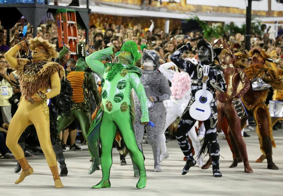 Carnaval Brasil - festejos Reuters