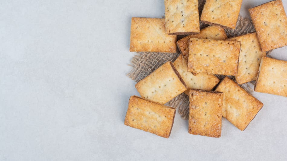 Galletitas saladas. Foto: Freepik