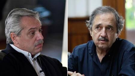 Alberto Fernández y Ricardo Alfonsín