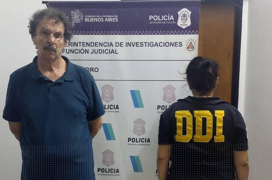 El hijo de la jubilada asesinada en San Isidro. Foto: Télam