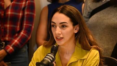 Thelma Fardin. Foto: NA.