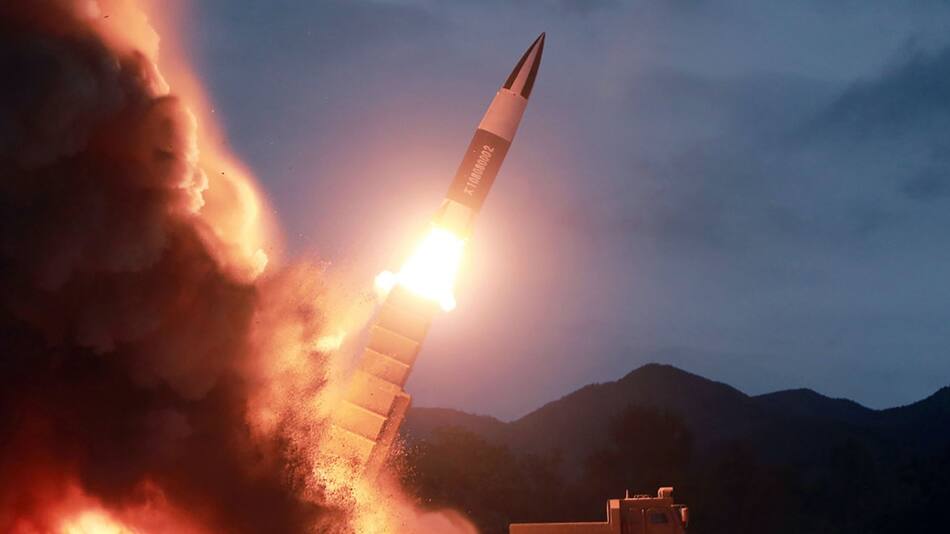 Lanzamiento de misil de Corea del Norte y tensión en Surcorea. Foto: NA.