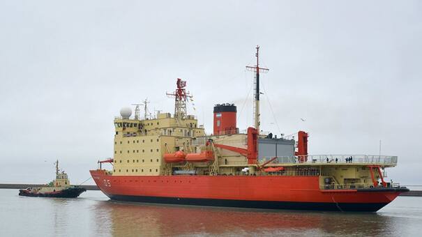 Antártida: la Armada Argentina anunció la llegada del Rompehielos Almirante Irízar a la base San Martín