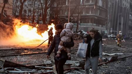 Ataque masivo de Rusia contra Ucrania. Foto: Reuters.