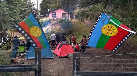Comunidad mapuche Paichil Antriao en Villa La Angostura.
