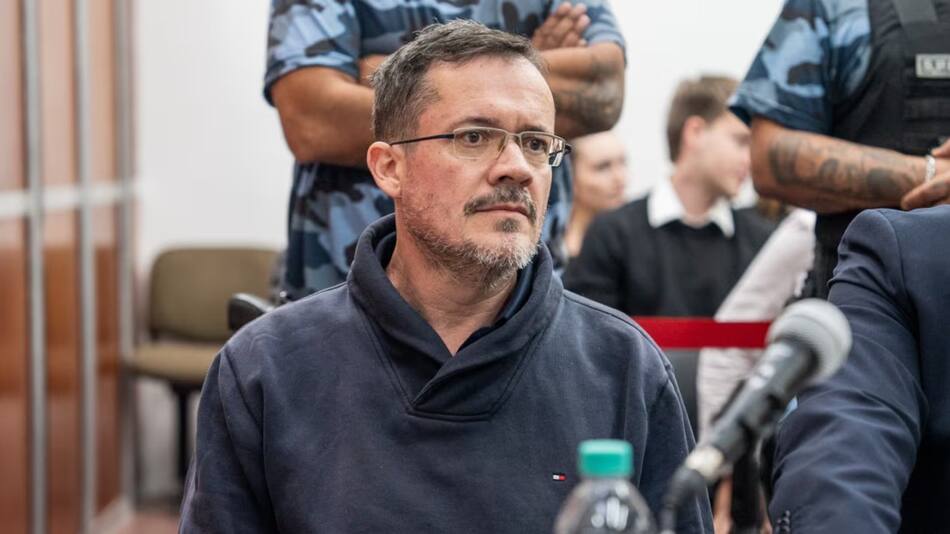 Martín del Río en el juicio. Foto: TN