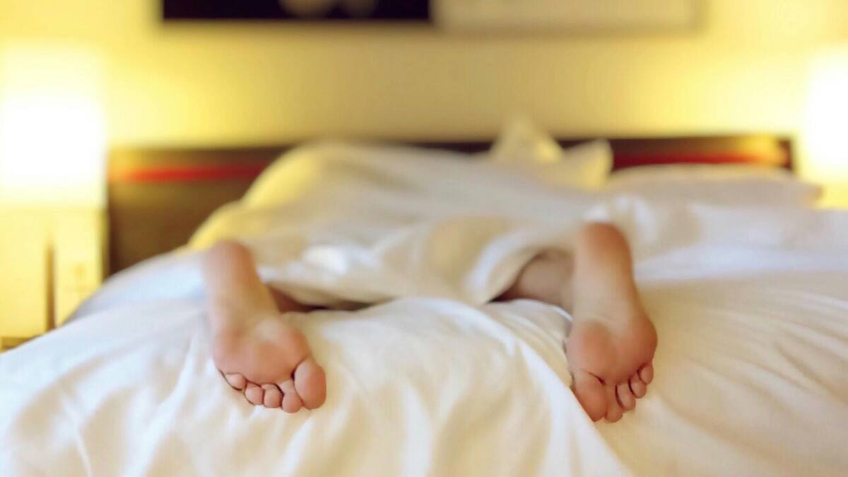 dormir, descanso. Fuente: Pexels.