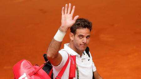 Juan Martín Del Potro en el Masters 1000 de Madrid (Reuters)
