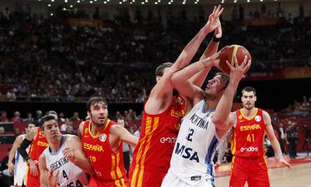 Final Mundial de básquet, Argentina vs España, REUTERS