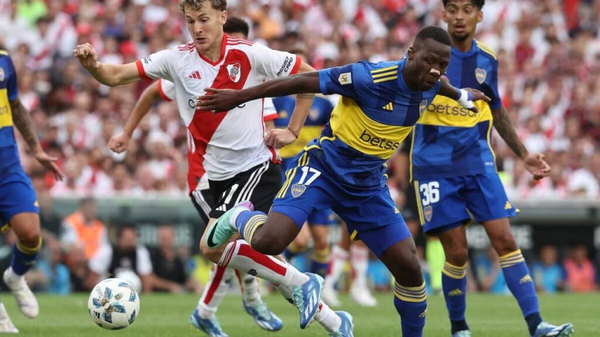 River y Boca. Foto: X/@AstroFutbol2.