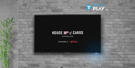 Netflix, House of Cards, TeleCentro Play TV