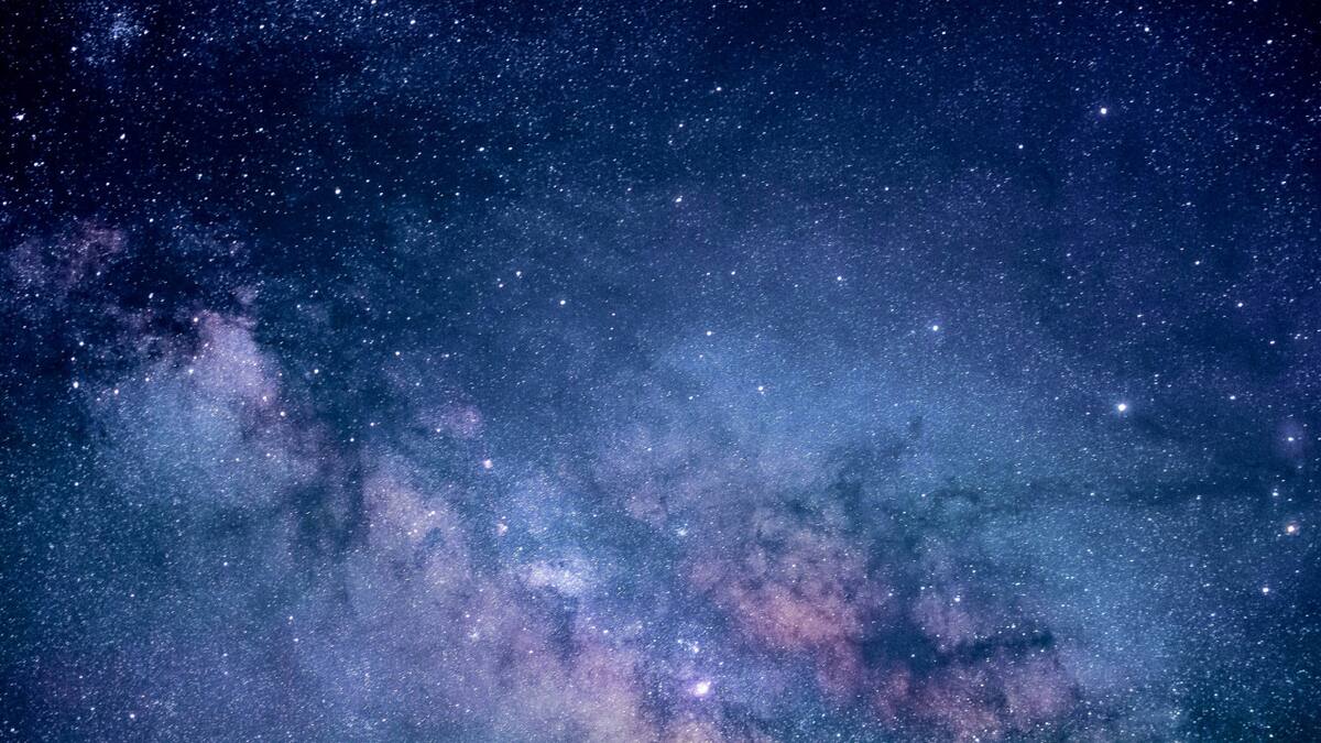 Galaxia. Foto: Unsplash.