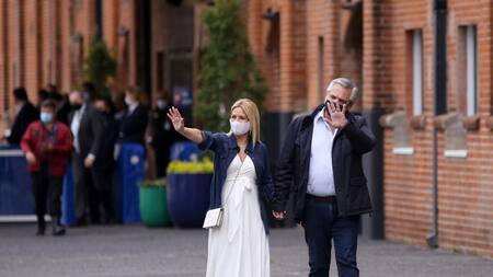 Elecciones 2021, Alberto Fernández y Fabiola Yañez, NA