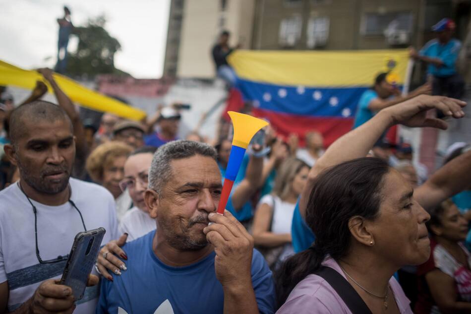 Elecciones primarias de la oposición de Venezuela. Foto: EFE.