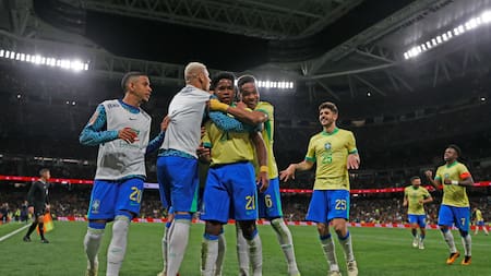 Selección de Brasil. Foto: Twitter CBF_Futebol.