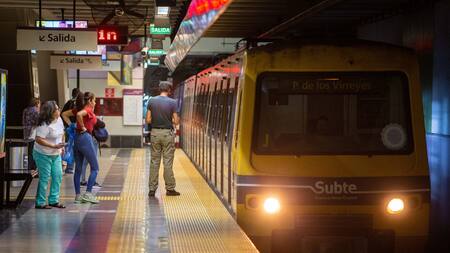Subte. Foto: NA