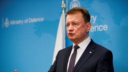 Mariusz Blaszczak, ministro de Defensa de Polonia. Foto: REUTERS.