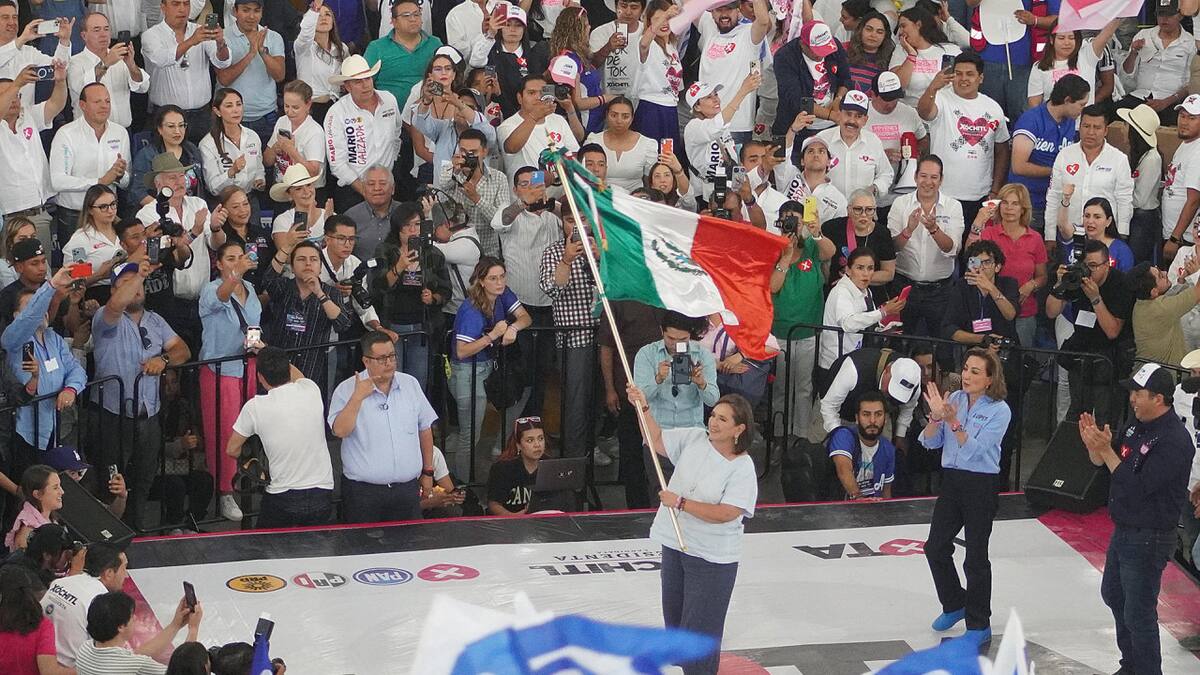 Xóchitl Gálvez, elecciones en México. Foto: EFE