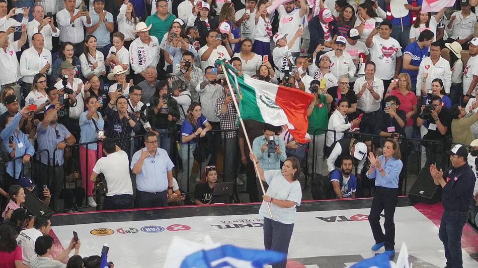 Xóchitl Gálvez, elecciones en México. Foto: EFE