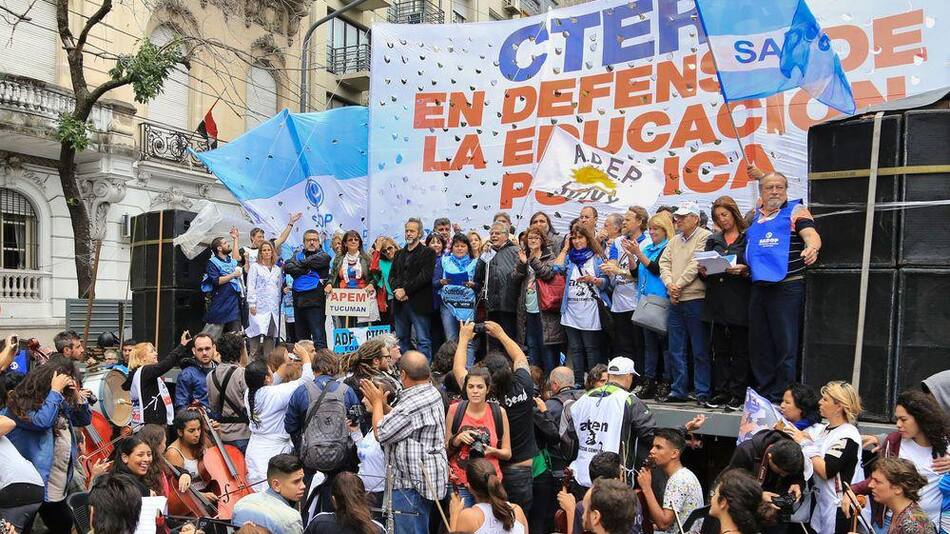 Protesta docente