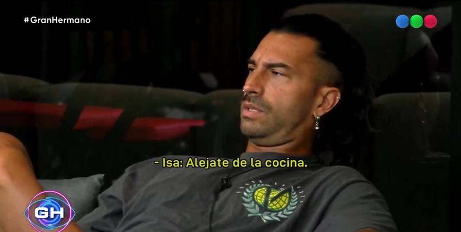 El mensaje de Isabel a Lisandro de Gran Hermano. Foto: Captura.