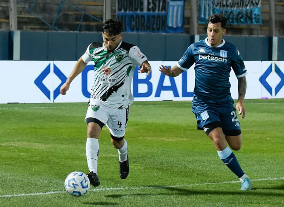 Copa Argentina, Racing vs. San Martín de San Juan