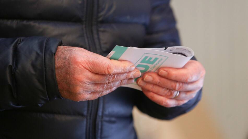 Voto en las Elecciones PASO. Foto: NA.