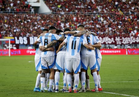 Selección Argentina. Foto: Reuters