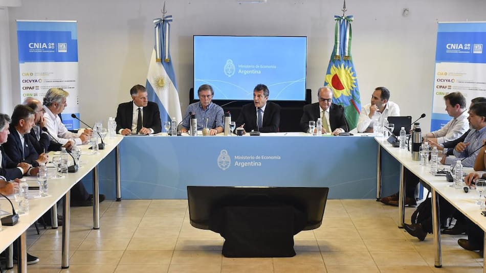 Mesa de Enlace, Sergio Massa, NA