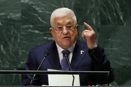 Mahmud Abbas, presidente de Palestina. Foto: REUTERS.