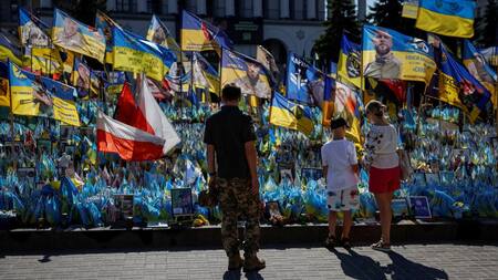 Ucrania celebra su Día de la Independencia. Foto: Reuters