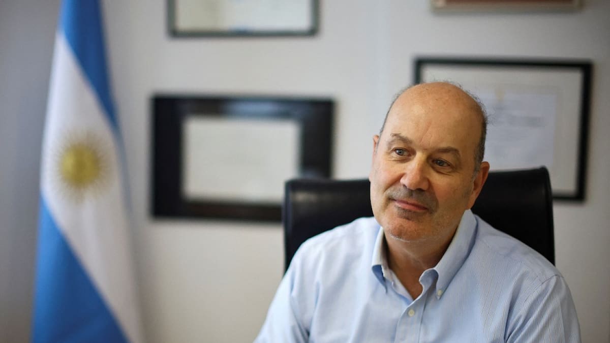 Federico Sturzenegger, ministro de Desregulación y Transformación del Estado. Foto: Reuters.
