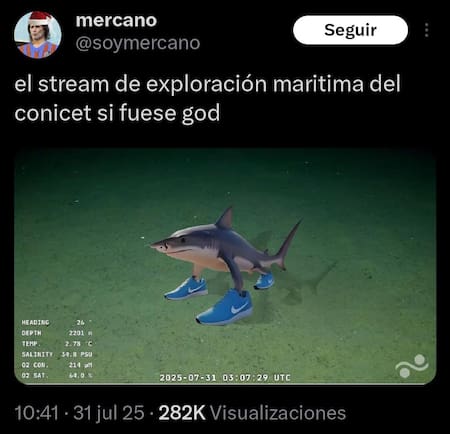 Memes del stream del CONICET que causa furor.