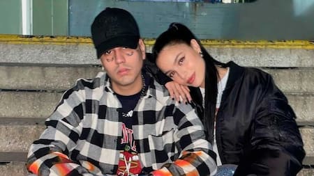 Duki y Emilia Mernes.