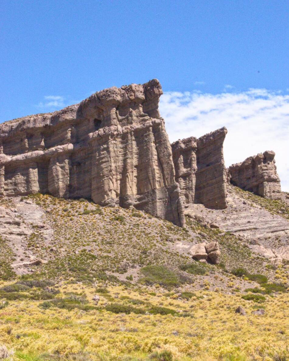 Castillos de Pincheira, Malargüe, Mendoza. Foto:X/@MalargueTurismo