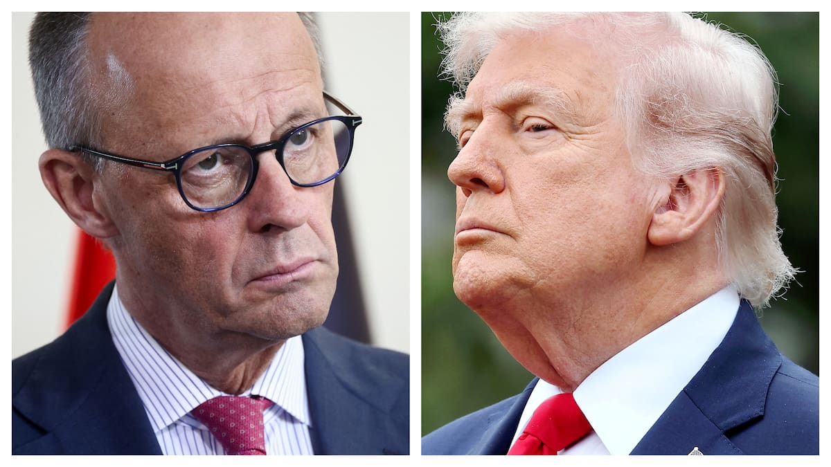 Friedrich Merz y Donald Trump intercambiaron críticas entre sí.