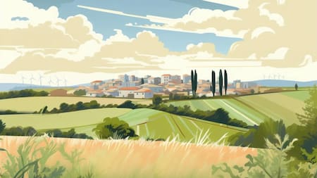 Bocetos del proyecto. Foto: California Forever.