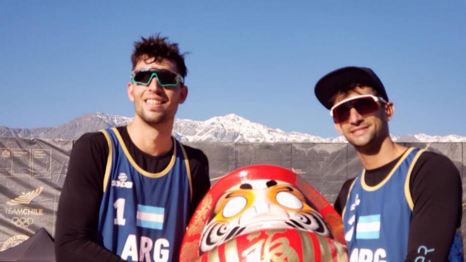 Nicolás Capogrosso y Julián Azaad - Beach Voley - Juegos Olímpicos Tokio 2020