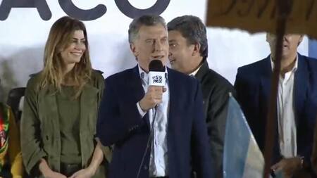 Mauricio Macri en marcha del Sí, se puede en Saenz Peña