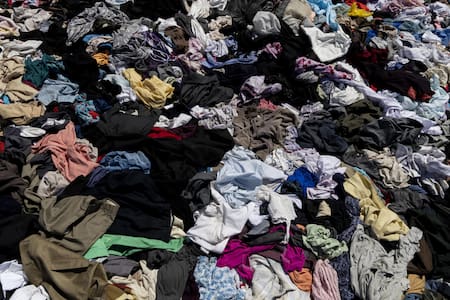 Moda circular para combatir la contaminación. Foto: EFE