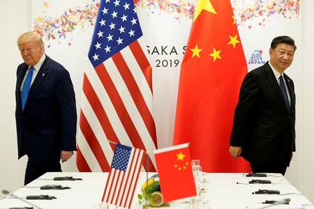 Donald Trump y Xi Jinping. Foto: Reuters