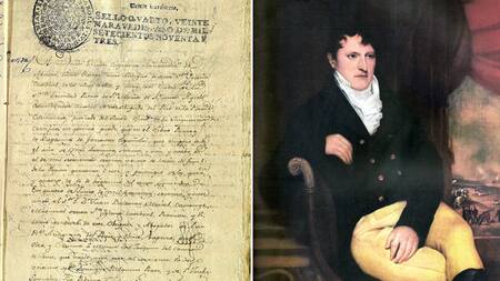 Con la firma de Manuel Belgrano: un documento en España revela un dato que cambia la historia argentina