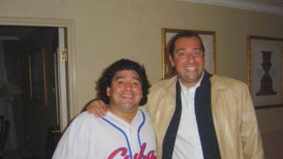 Diego Maradona y Marco Monroy, Foto BBC Mundo