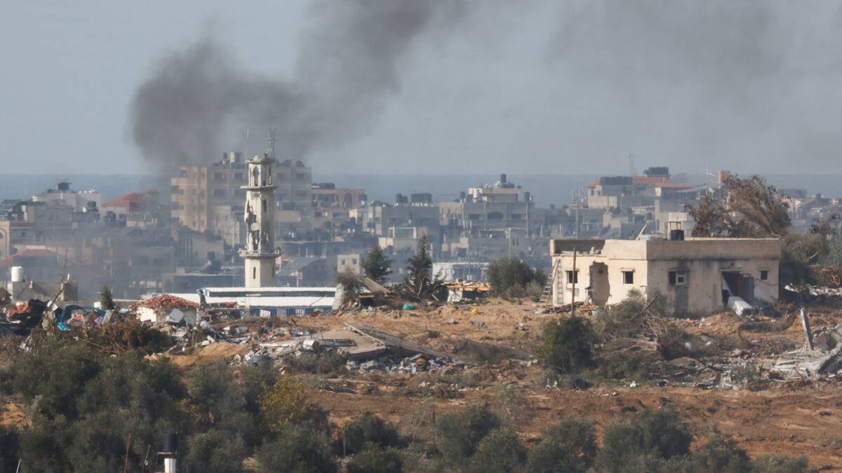 Continúa el conflicto en la Franja de Gaza. Foto: Reuters.